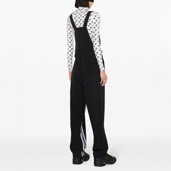 Adidas ALL-GENDER Dance DUNGAREE jumpsuit nylon overalls IN1816 Black XS New NWT - Picture 7 of 16